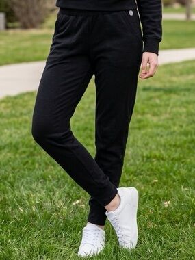 Free People movement Women’s Black Cotton Blend Jogger Pants Size: XS Athletic